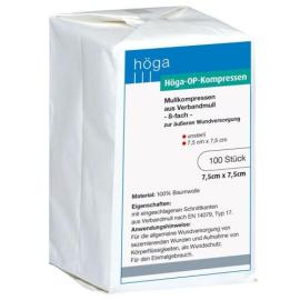Höga-OP-Kompressen 7,5x7,5cm unsteril