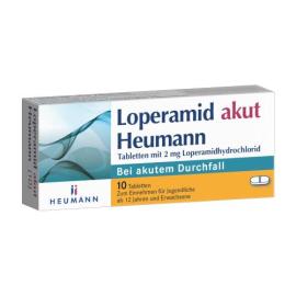 Loperamid akut Heumann Tabletten