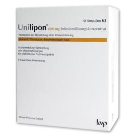 Unilipon 600 Infusionslösungskonzentrat
