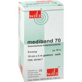 Mediband 70 Kurzzugbinde 10 cmx5 m weiß