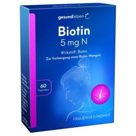 Gesund Leben Biotin 5 mg N Tabletten