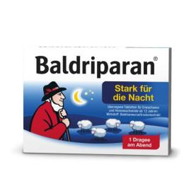 Baldriparan Stark für die Nacht überzogene Tabletten