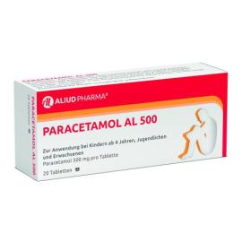 Paracetamol AL 500 Tabletten