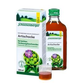 Schoenenberger Naturreiner Heilpflanzensaft Artischocke