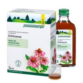 Schoenenberger Naturreiner Heilpflanzensaft Echinacea (Sonnenhut)
