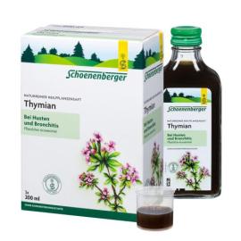 Schoenenberger Naturreiner Heilpflanzensaft Thymian