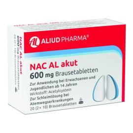 Nac AL akut 600 mg Brausetabletten