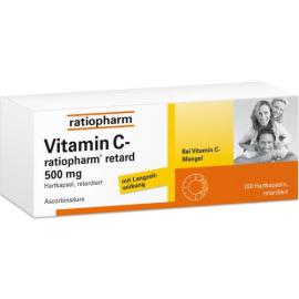Vitamin C-Ratiopharm retard 500 mg Kapseln
