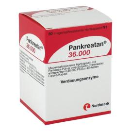 Pankreatan 36.000 magensaftresistente Hartkapseln