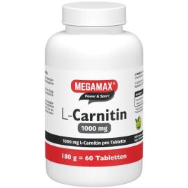 L-Carnitin 1000 mg Megamax Tabletten