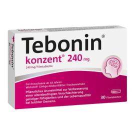 Tebonin konzent 240 mg Filmtabletten