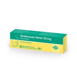 Zinkbrause Verla® 25 mg
