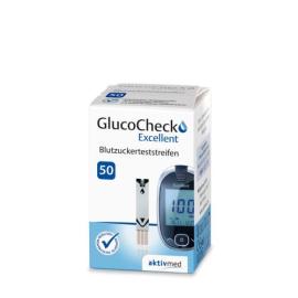 GlucoCheck Excellent Teststreifen (50 Stück)