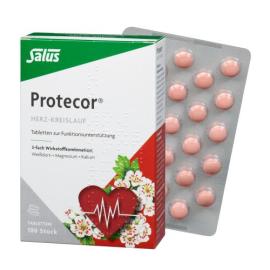 Salus Protecor Herz-Kreislauf Tabletten zur Funktionsunterstützung, Überzogene Tabletten