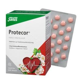 Salus Protecor Herz-Kreislauf Tabletten zur Funktionsunterstützung, Überzogene Tabletten