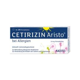 Cetirizin Aristo bei Allergien 10 mg Filmtabletten